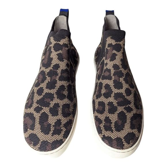 ROTHY'S Leopard Print Chelsea Boot Size 8 - Picture 4 of 9